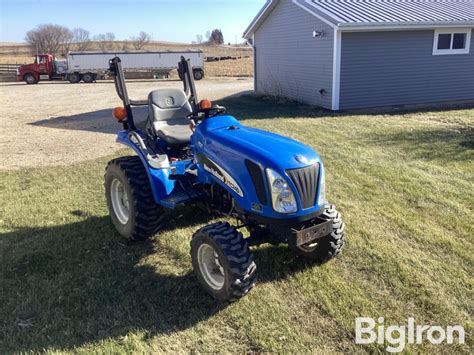 New Holland TC24DA compact utility tractor: technical specs and .